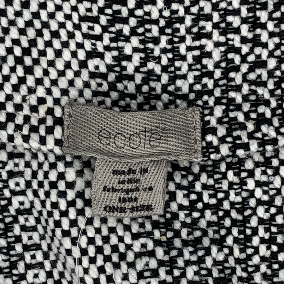 NWT Ecote By Urban Outfitters hooded kimono cotton fringe weave sash OS - Picture 8 of 11